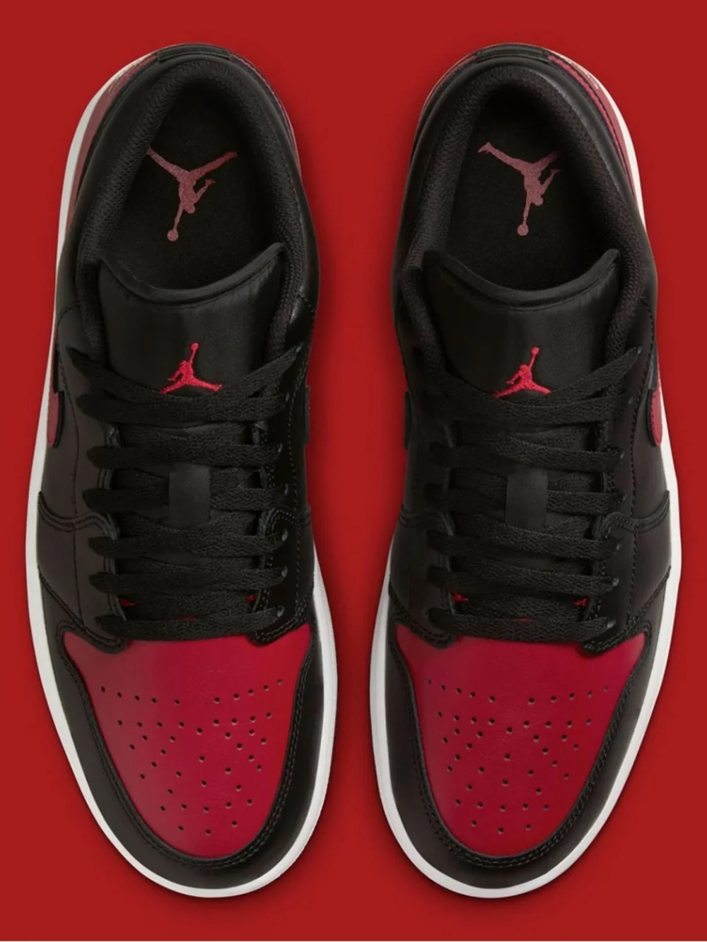 Air Jordan 1 Low - Red-Summit White